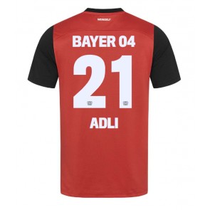 Bayer Leverkusen Amine Adli #21 Domácí Dres 2024-25 Krátký Rukáv